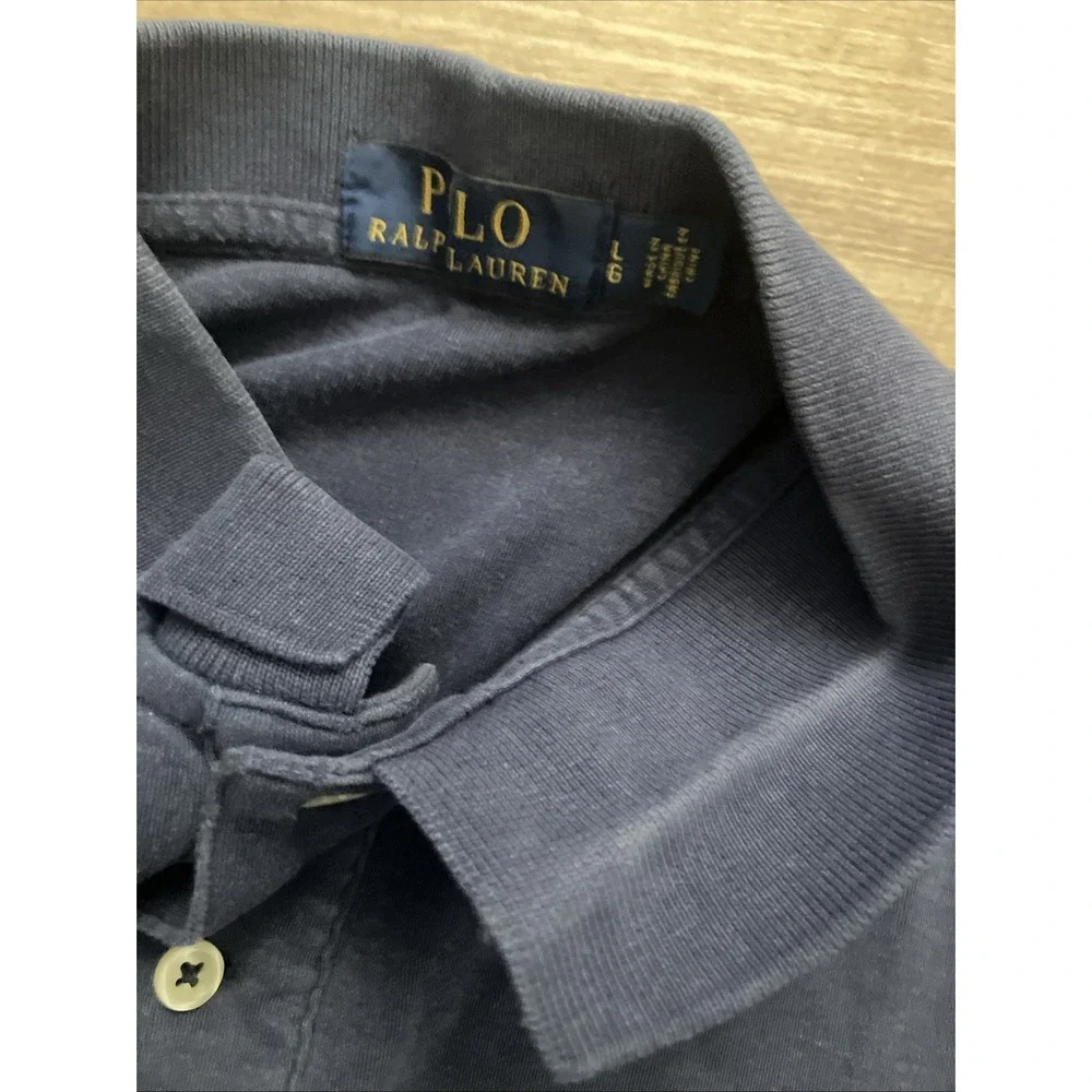 Polo Ralph Lauren Blue Pony Blue Men's Large READ